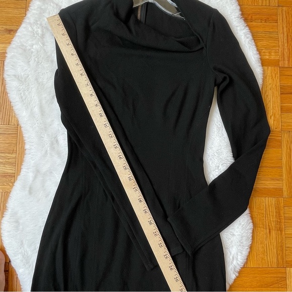 HELMUT LANG long sleeve black dress size 4 - Picture 9 of 11